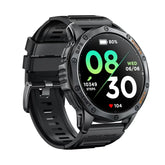 Smart Watch 1.43inch Round Amoled LED Flashlight Waterproof Music Control GPS Sport Smartwatch for Men